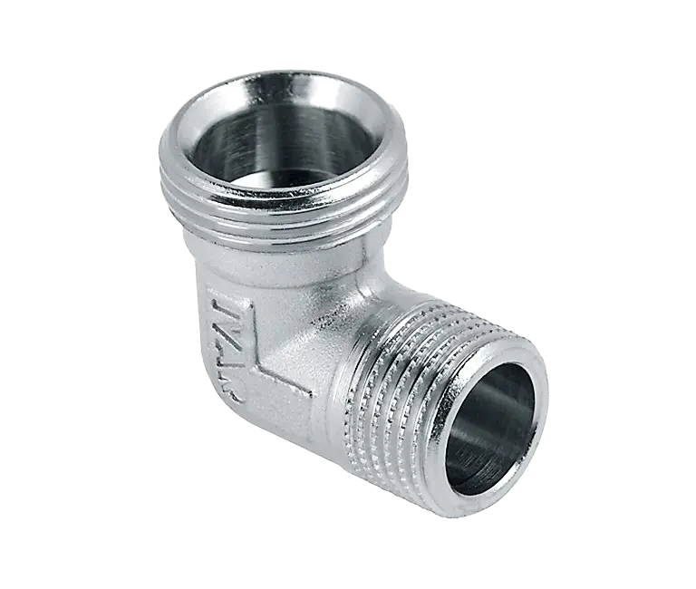 Bonfix RC 904 kniekoppeling 1/2" bu.dr. x 3/4" eurokonus