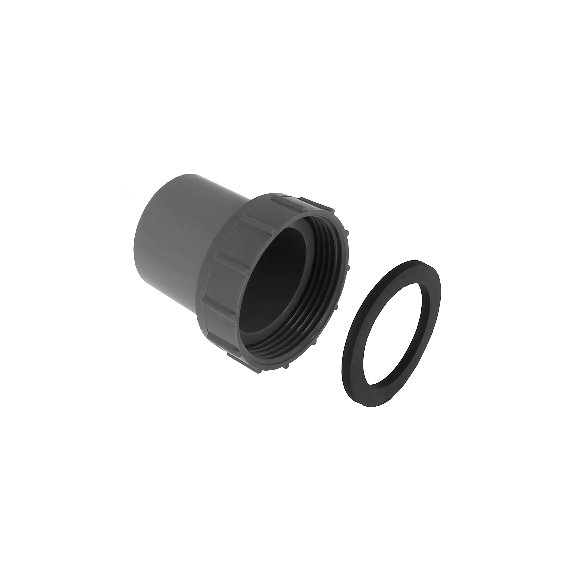 Bonfix ABS aansluitst 2-delig PVC verlijmb.1 1/4" x 40mm 1st