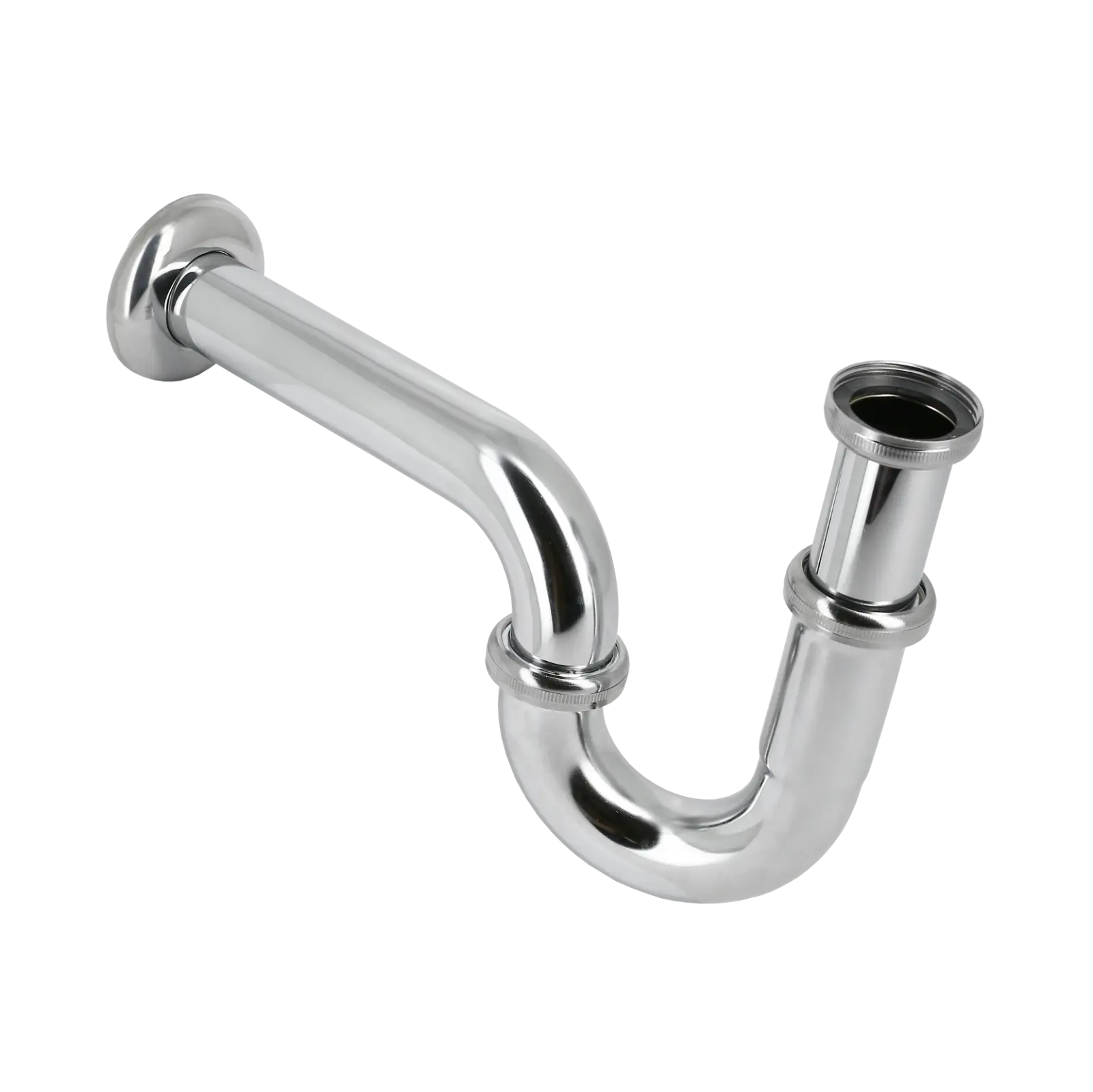Bonfix Messing verchroomde wastafelsifon 5/4 x 32 mm