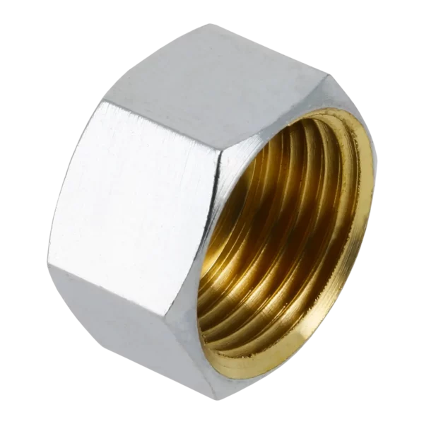 Bonfix Draad verchroomde dop 1 1/4" bi.dr.
