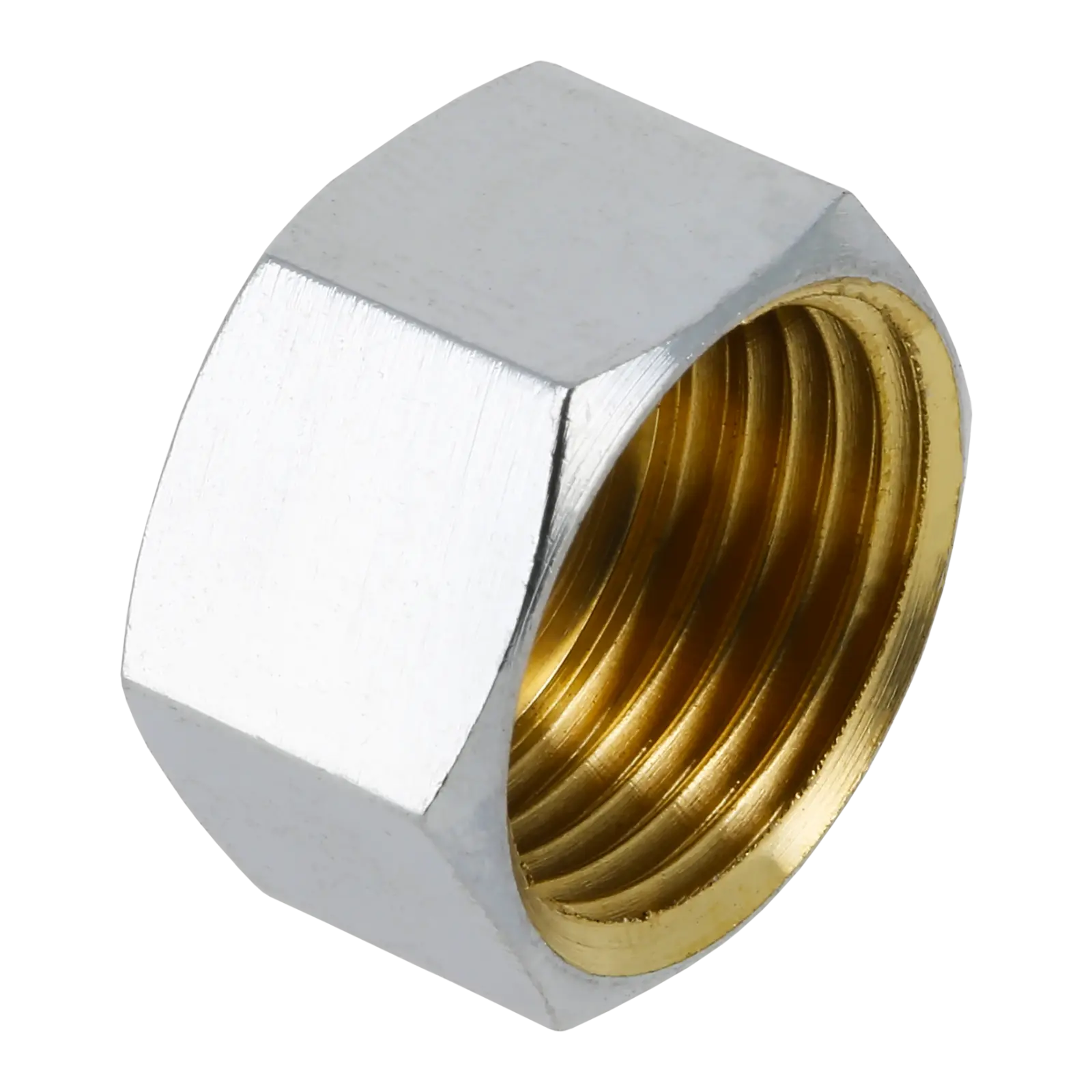 Bonfix Draad verchroomde dop 1 1/4" bi.dr.