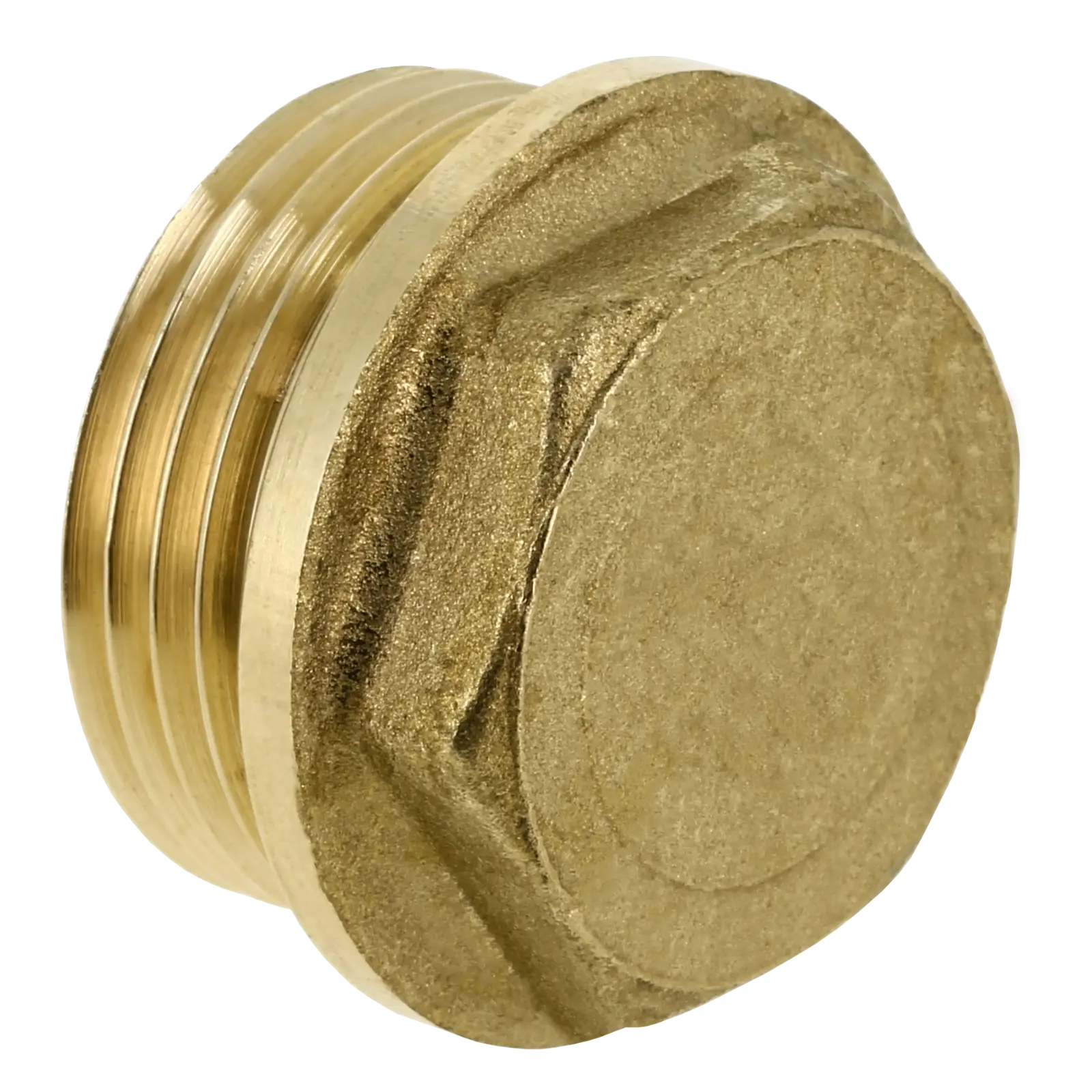 Bonfix Draad messing plug met zeskant 3" bu.dr.