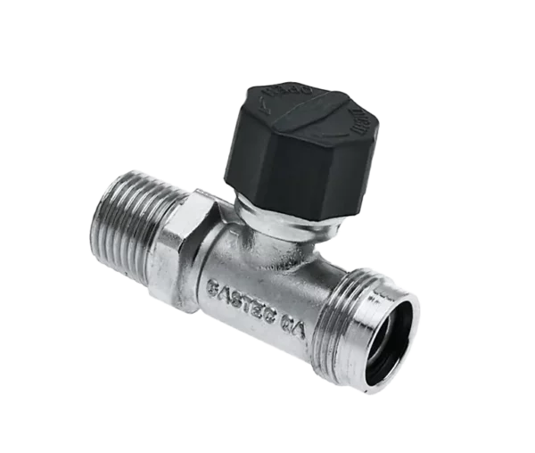 Bonfix Gaskomfoor- of aansluitkraan 1/2" recht