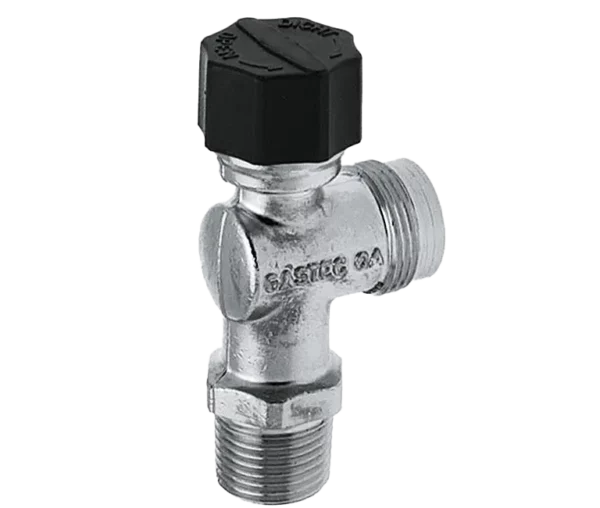 Bonfix Gaskomfoor- of aansluitkraan 1/2" haaks