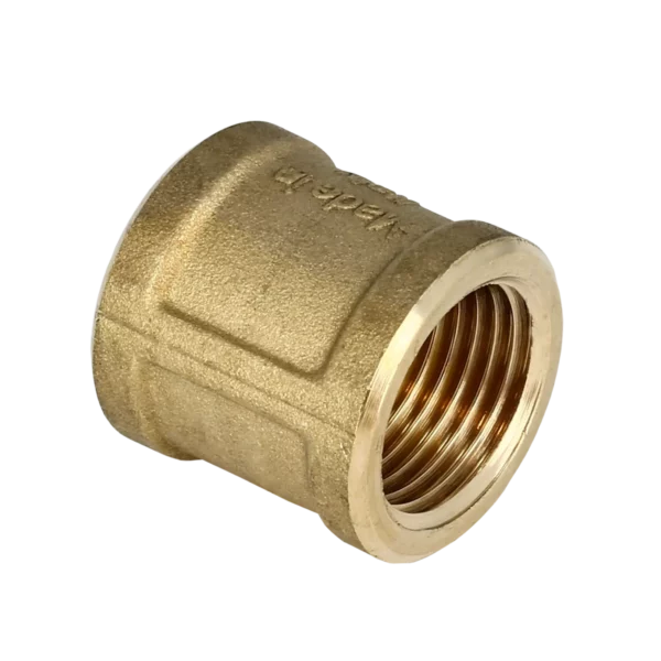 Bonfix Draad messing sok 2 1/2" bi.dr. x 2 1/2" bi.dr.