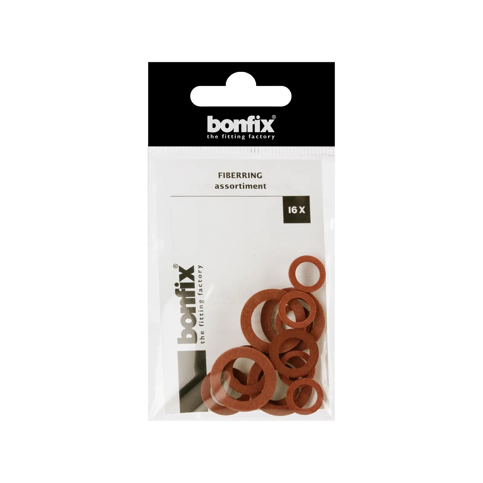 Bonfix Fiberringen assortiment 16 stuks