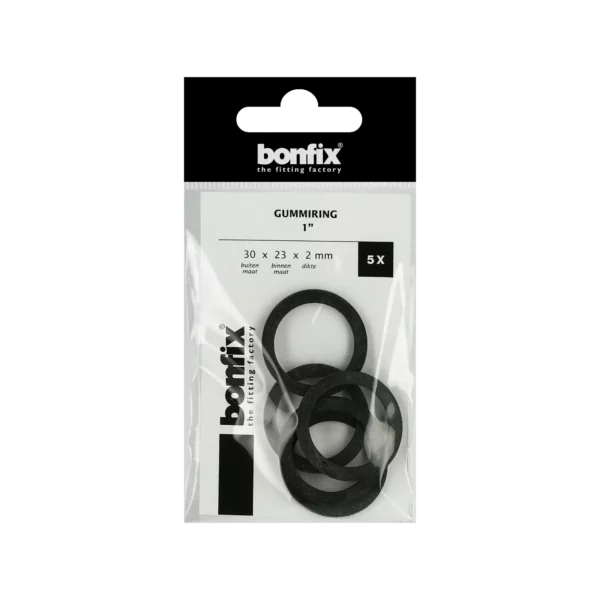 Bonfix Gummiring 1" (30 x 23 x 2 mm) 5 stuks