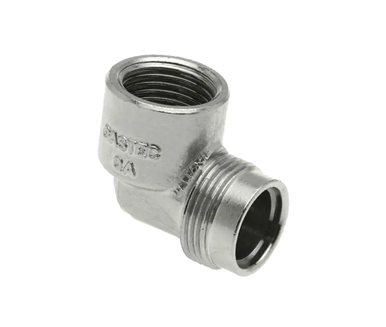 Bonfix Chroom aansluitstuk haaks model 3/8" binnendraad