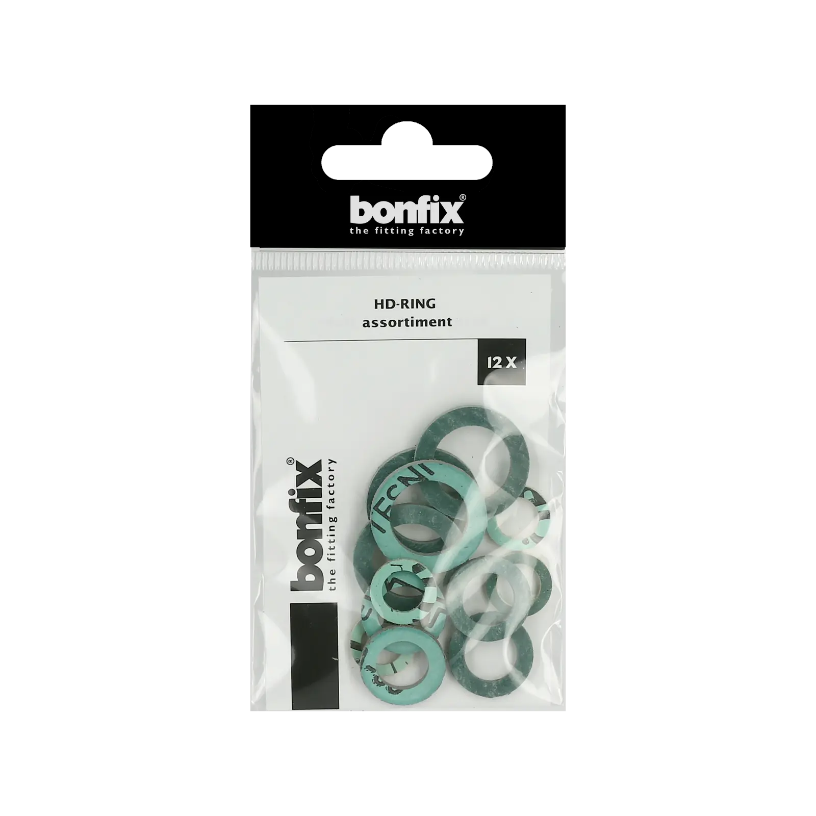 Bonfix HD-ring assortiment 12 stuks