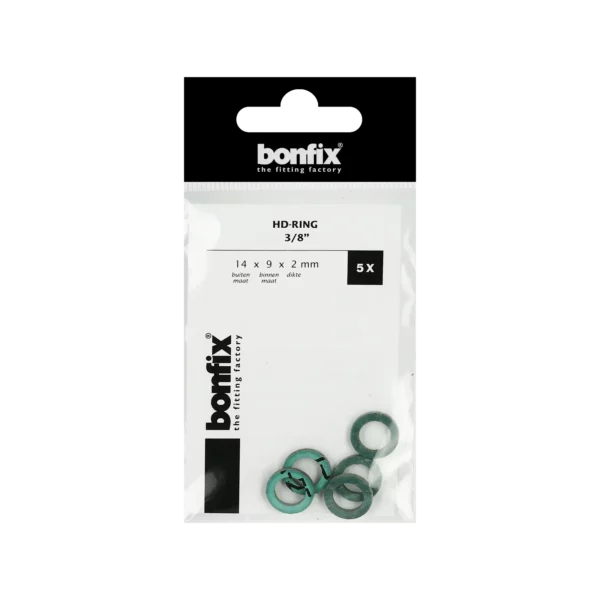Bonfix HD-ring 3/8" (14 x 9 x 2mm) 5st