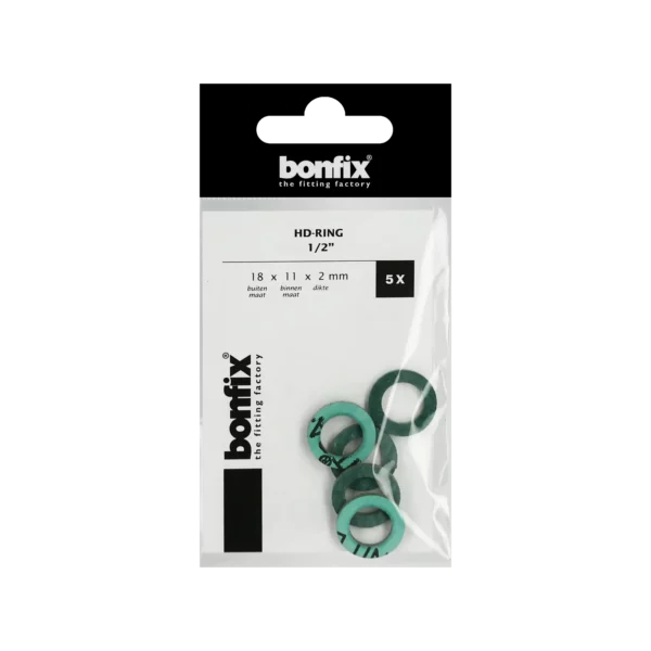 Bonfix HD-ring 1/2" (18 x 11 x 2mm)5st