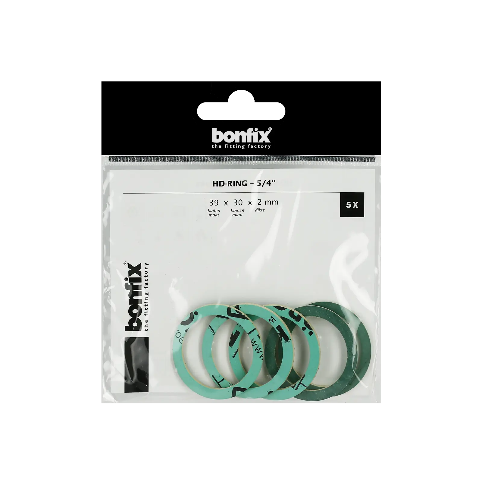 Bonfix HD-ring 5/4" (39 x 30 x 2mm) 5st