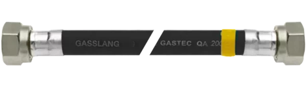 Bonfix Universele zwarte gasslangset 30 centimeter