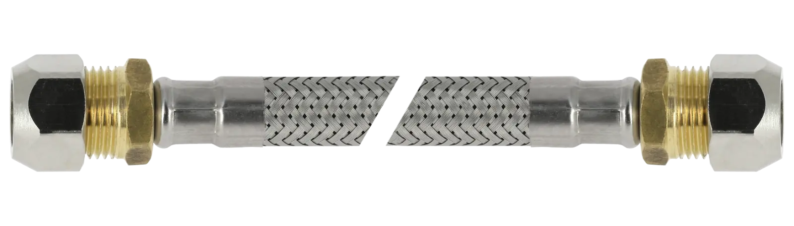Bonfix Blister RVS Flexibele slang 35 cm 12 mm x 12 mm knel