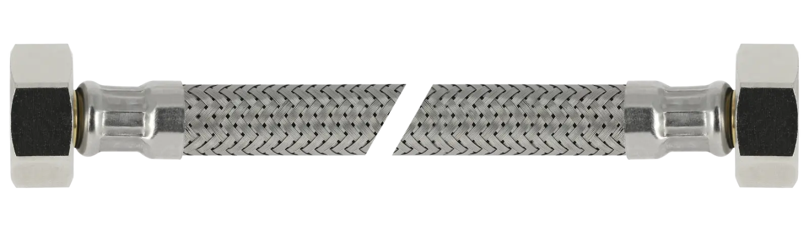 Bonfix Blister RVS Flexibele slang 35 cm 1/2" bi x 1/2" bi