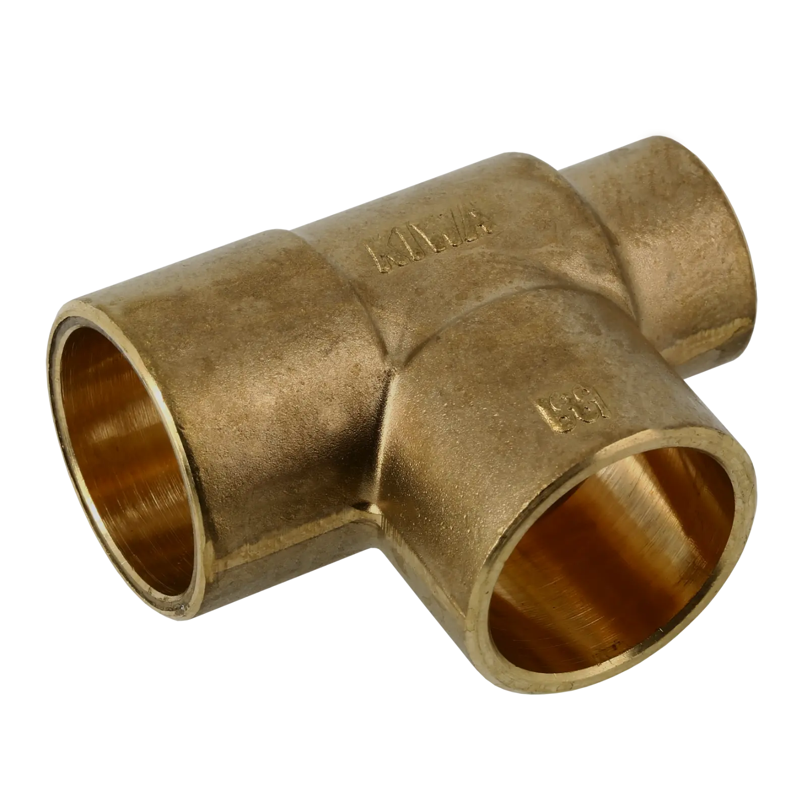 Bonfix Soldeer messing T-stuk 15 x 15 x 12 mm