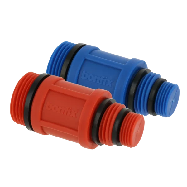 Bonfix Afsluitplug rood + blauw