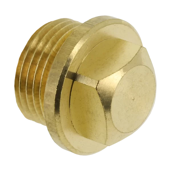 Bonfix draad messing plug 3/8" buiten