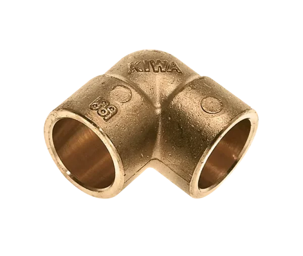 Bonfix Soldeer messing kniekoppeling 42 x 42 mm