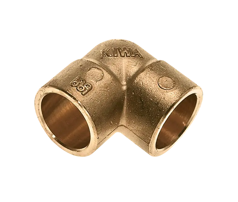 Bonfix Soldeer messing kniekoppeling 42 x 42 mm