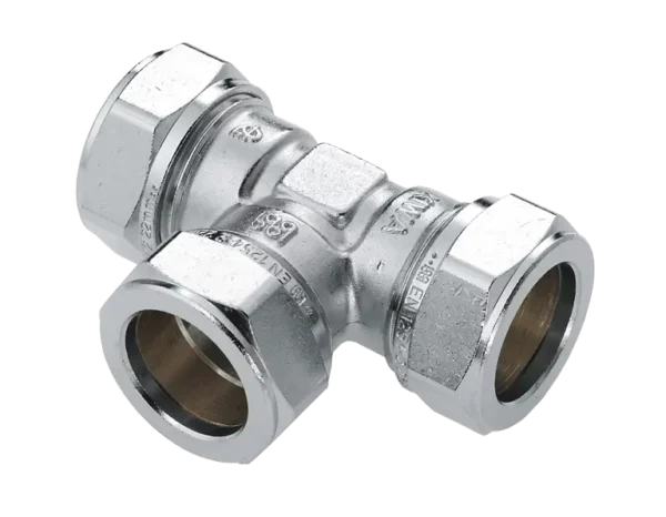 Bonfix Knel vertind T-stuk 22 x 22 x 22 mm