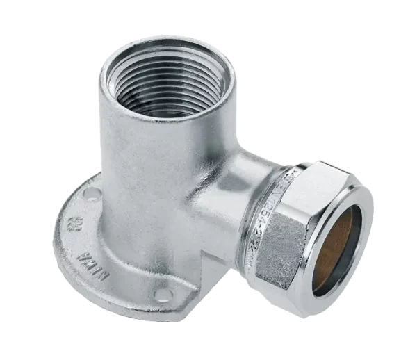 Bonfix Knel vertinde muurplaat 3/4" bi.dr. x 22 mm