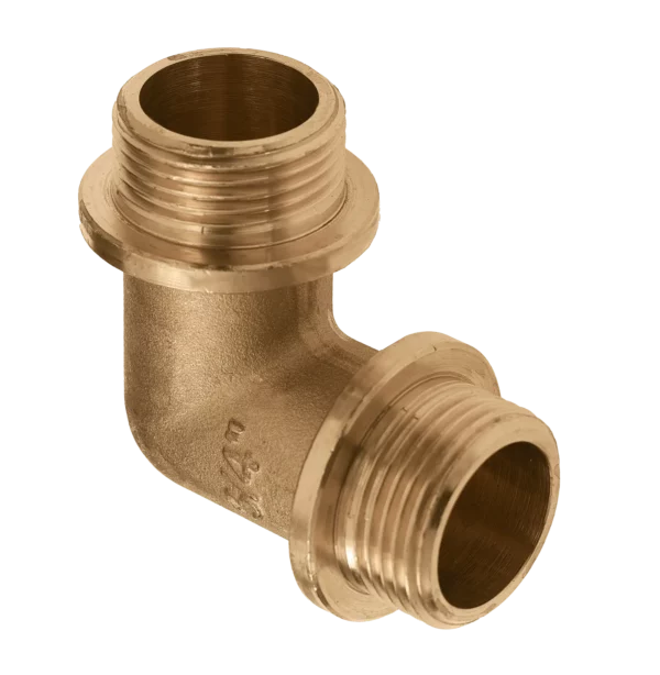 Bonfix Draad messing kniekoppeling 3/4" bu.dr. x 3/4" bu.dr.