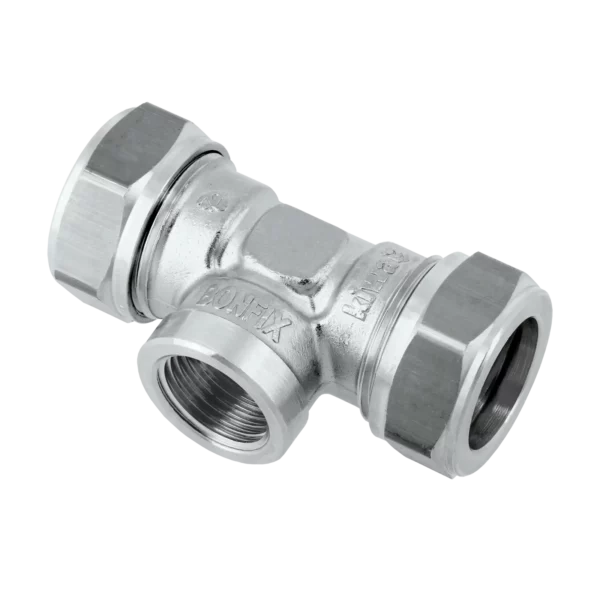 Bonfix Knel vertind T-stuk 28 x 1/2" bi.dr. x 28 mm
