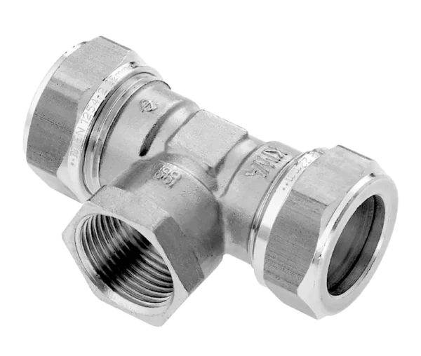Bonfix Knel vertind T-stuk 15 x 1/2" bi.dr. x 15 mm
