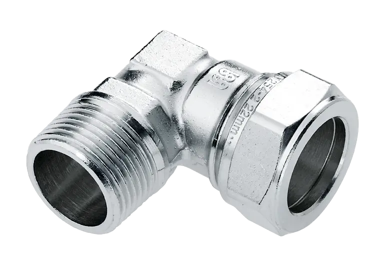 Bonfix Knel vertinde kniekoppeling 1" bu.dr. x 22 mm