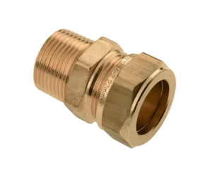 Bonfix Knel messing puntstuk 1/2&quot; bu.dr. x 15 mm