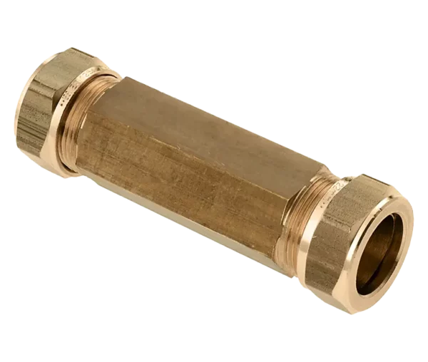 Bonfix Knel messing reparatiekoppeling 22 mm