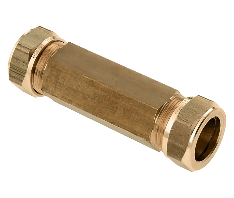 Bonfix Knel messing reparatiekoppeling 22 mm