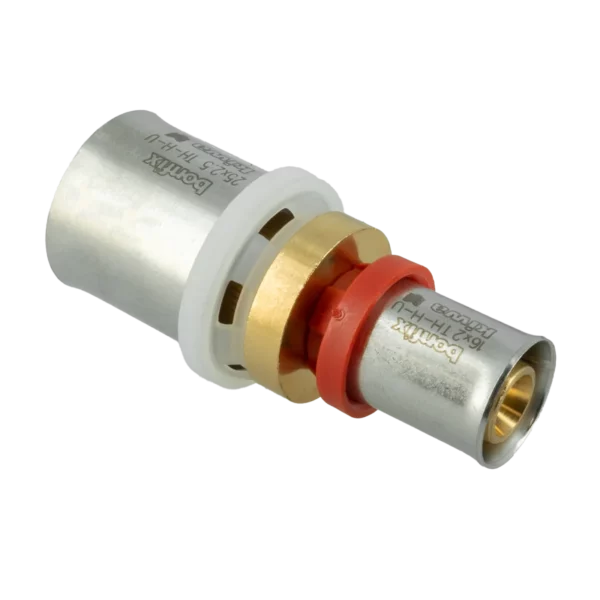 Bonfix Alu-pers rechte verloopkoppeling 25 x 16 mm 1st.