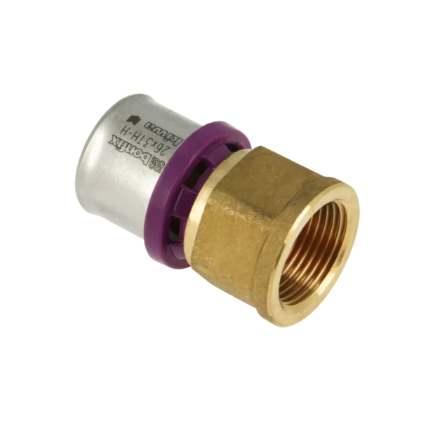 Bonfix Alu-pers schroefbus 3/4" bi.dr. x 26 1st.