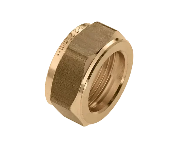Bonfix Knel messing moer 54 mm