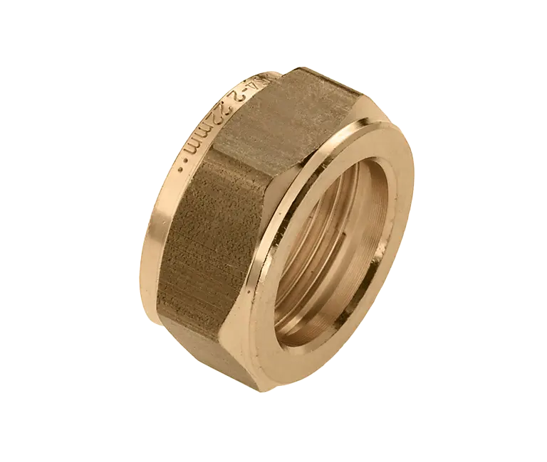 Bonfix Knel messing moer 54 mm