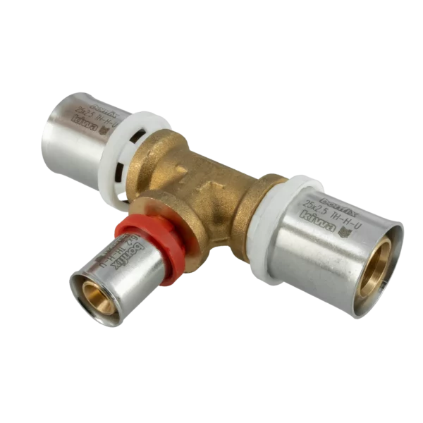 Bonfix Alu-pers verloop T-stuk 25 x 16 x 25 mm 1st.