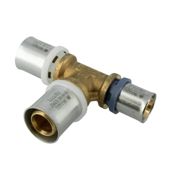 Bonfix Alu-pers verloop T-stuk 25 x 25 x 20 mm 1st.