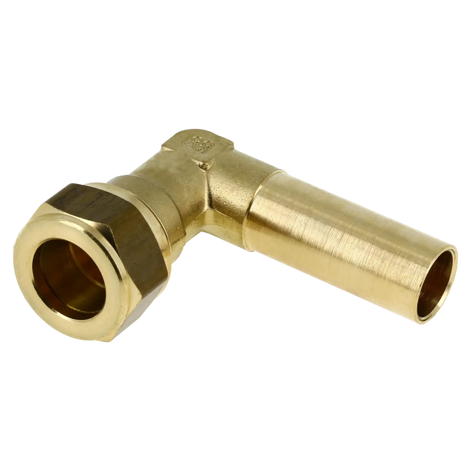 Bonfix Knel messing inschuifkniekoppeling 22 x 22 mm