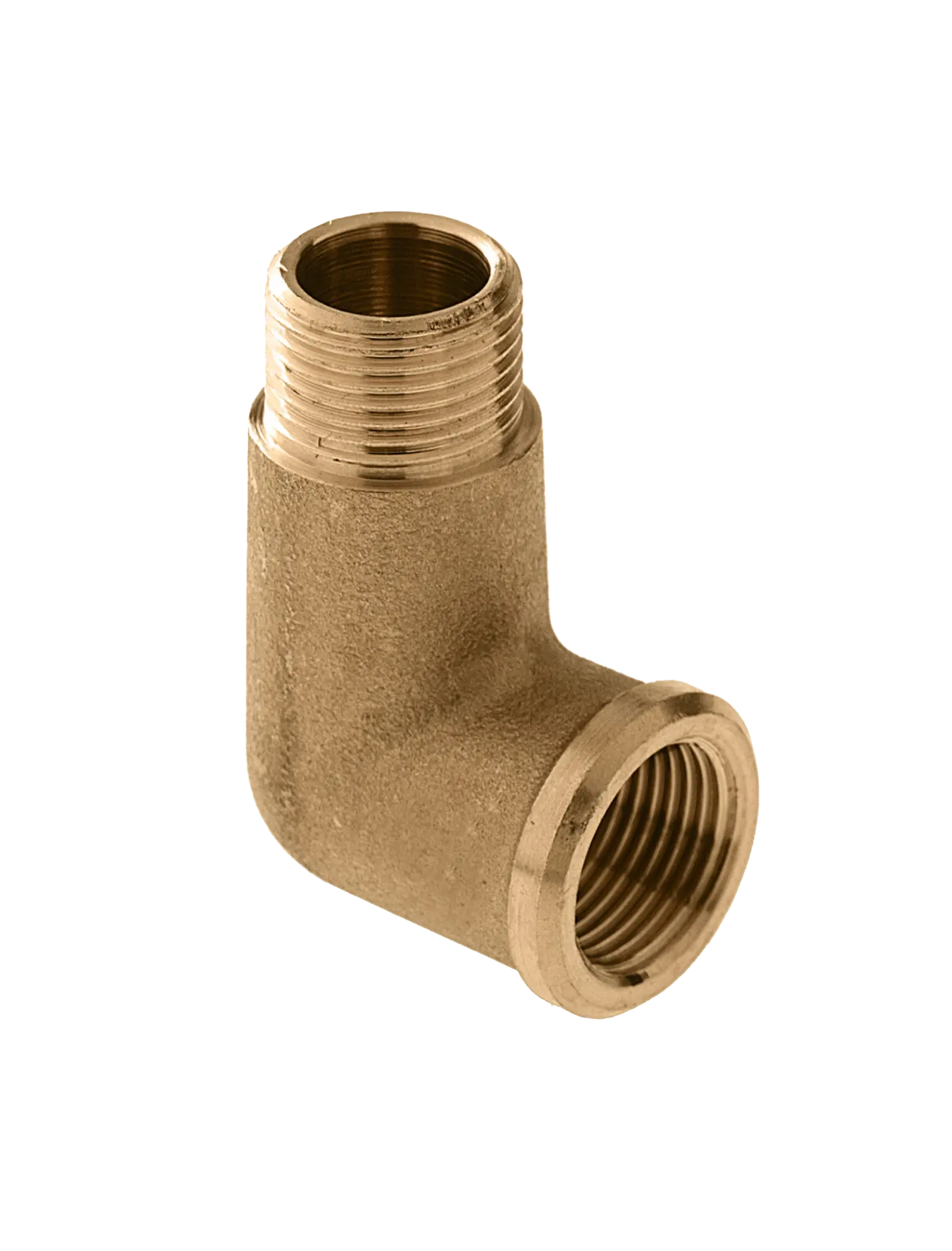 Bonfix Draad messing kniekoppeling 2" bi.dr. x 2" bu.dr.