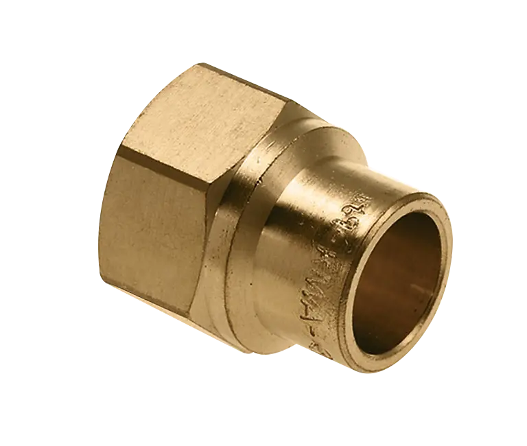 Bonfix Soldeer messing schroefbus lang 1 1/2" bi.dr. x 42 mm