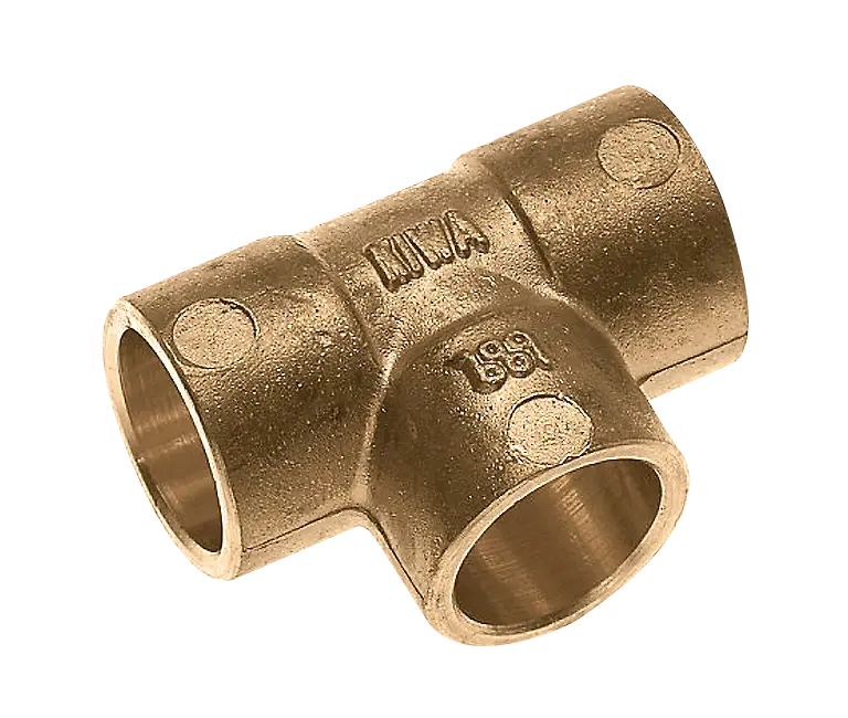 Bonfix Soldeer messing T-stuk 42 x 42 x 42 mm