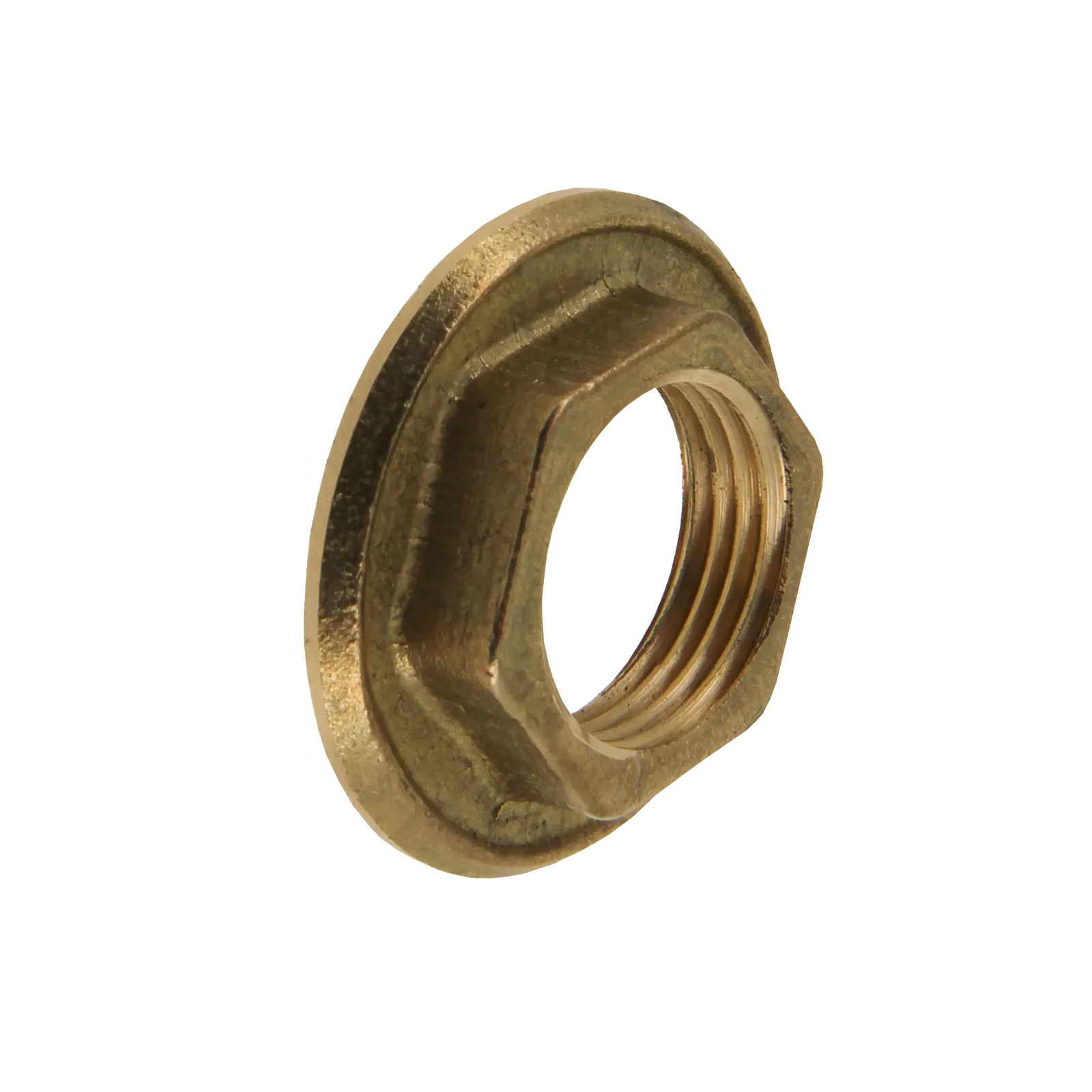 Bonfix Draad messing connectiemoer met kraag 2