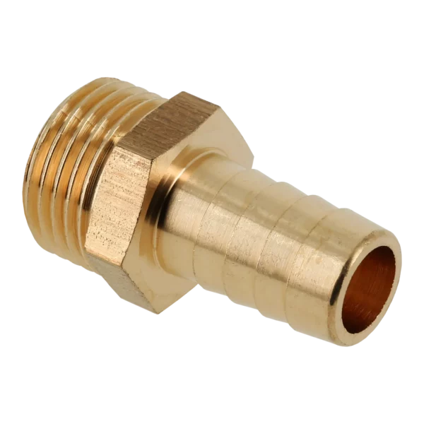 Bonfix Draad messing slangpilaar 3/8" buitendraad x 8 mm