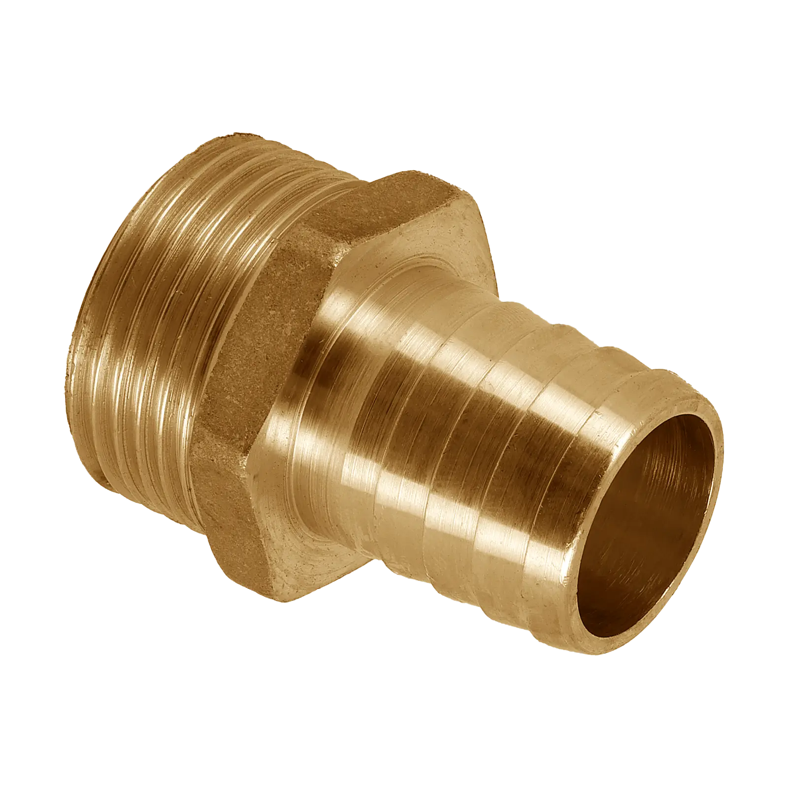 Bonfix Draad messing slangpilaar 1/2" buitendraad x 20 mm