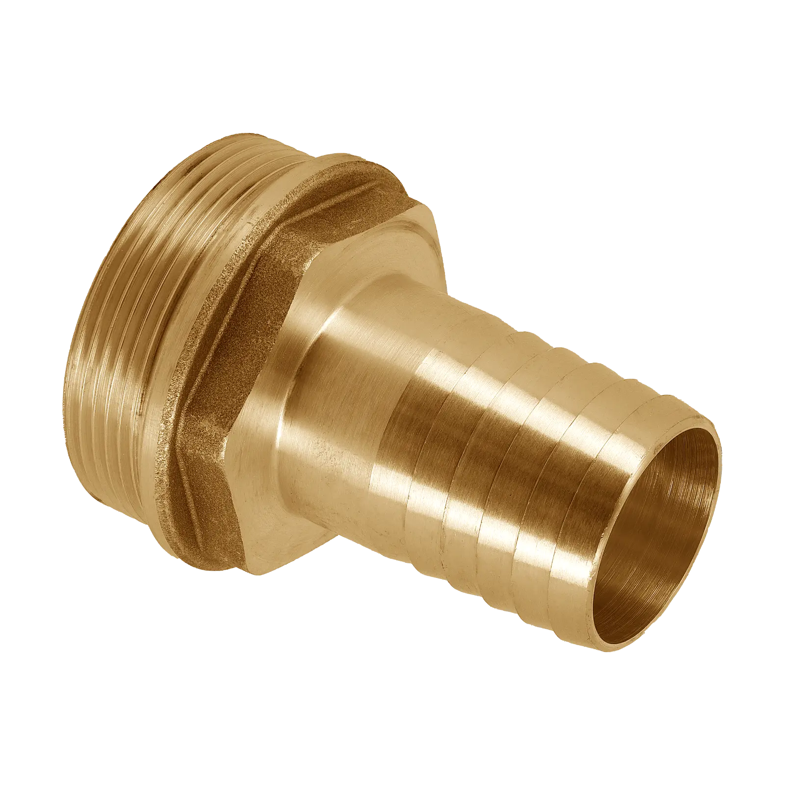 Bonfix Draad messing slangpilaar 5/4" buitendraad x 35 mm