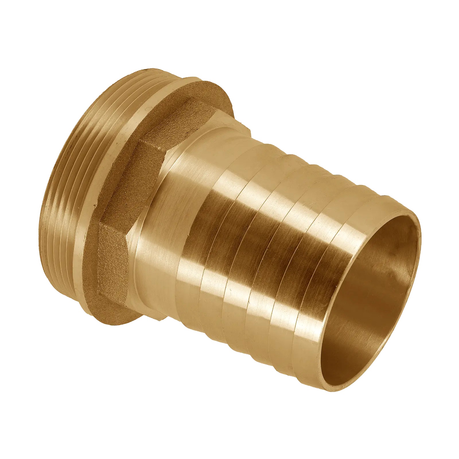Bonfix Draad messing slangpilaar 2 1/2" buitendraad x 60 mm