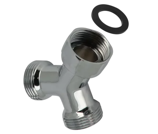Bonfix Draad verchr Y-stuk 4/4" bu. x 3/4" bi.wartl x 3/4 bu