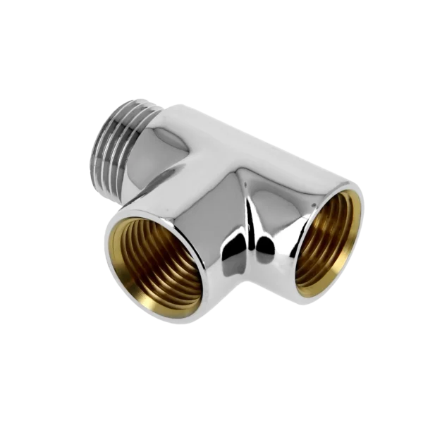 Bonfix Draad verchr. T-stuk 1/2" bu. x 1/2" bi. x 1/2"